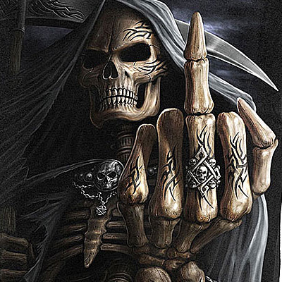 Spiral - BONE FINGER Heren Tshirt - Zwart